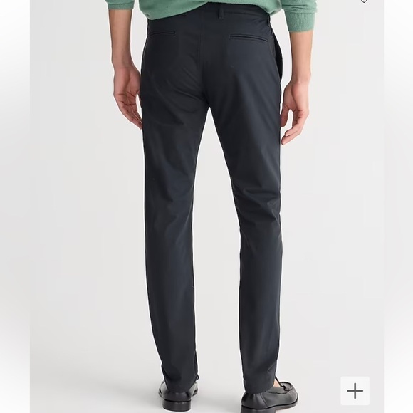 J. Crew 484 Slim-fit tech pant in Black size 32/32 NWT AW005 - Picture 3 of 12